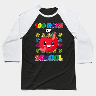 Back to The School 100 days of school Baseball T-Shirt